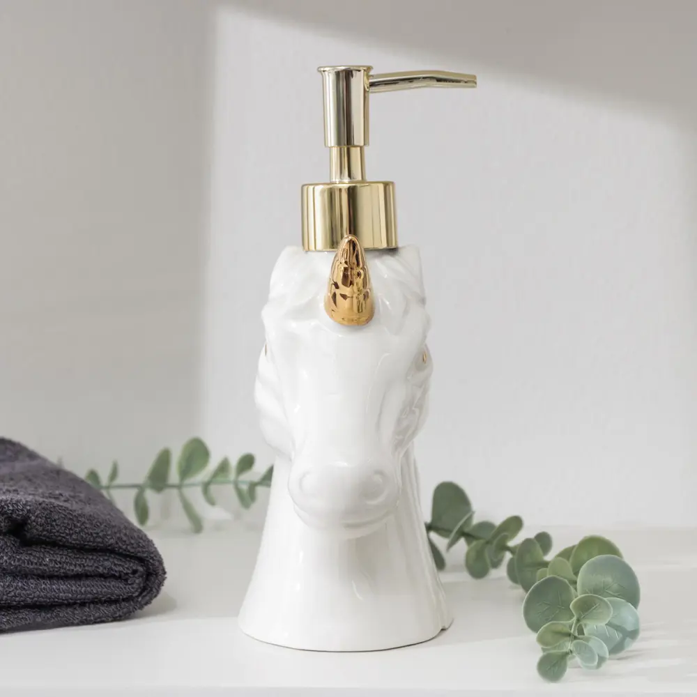 Фото 2 Дозатор для жидкого мыла Simaland 6073208 цвет белый