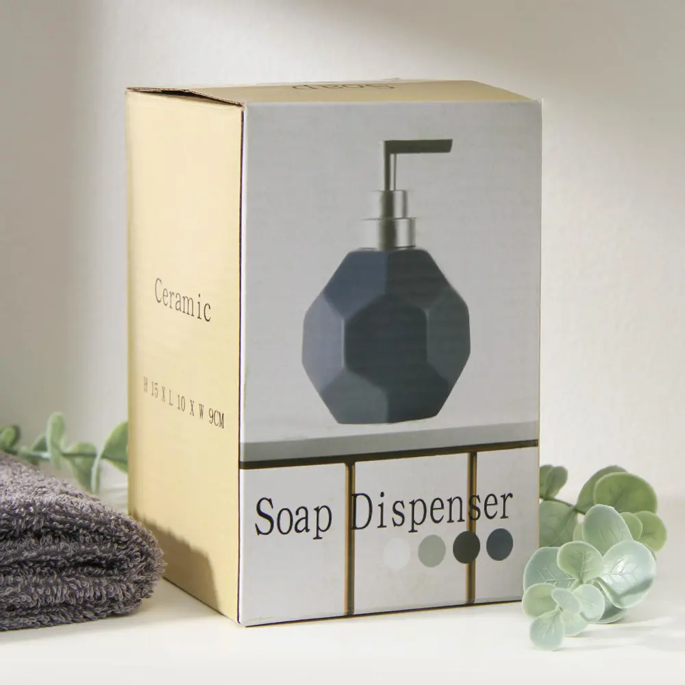 Фото 2 Дозатор для жидкого мыла Simaland 5426114 цвет белый