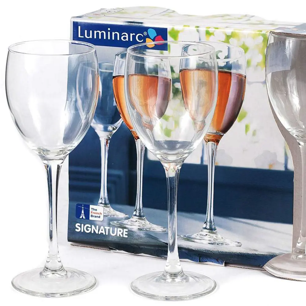 Фото 3 Набор бокалов для красного вина LUMINARC Сигнатюр250 мл3 штJ9754 Фото 3 Набор бокалов для красного вина LUMINARC Сигнатюр250 мл3 штJ9754
