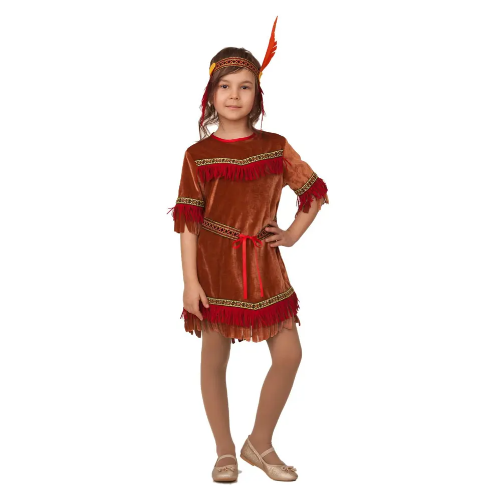Фото Карнавальный костюм Батик 21-41-134-68 Индианка размер 134-68