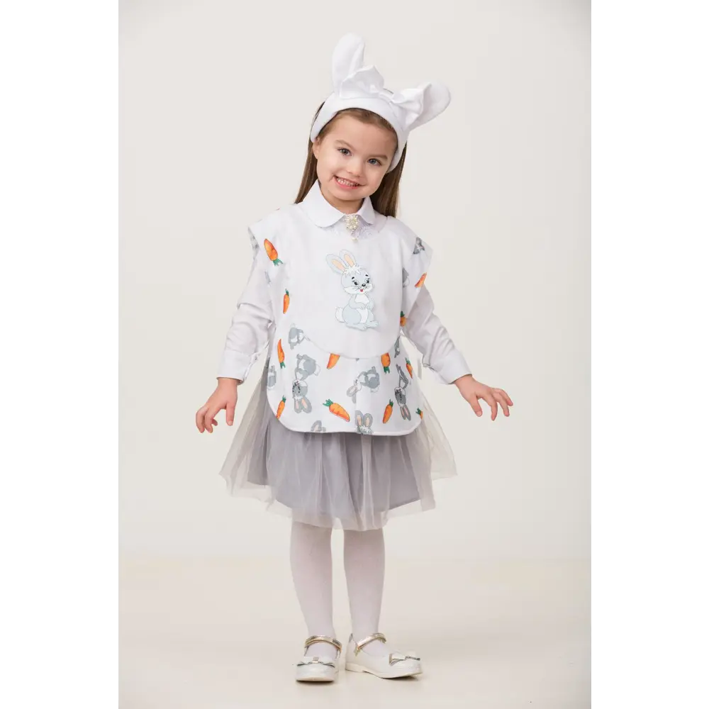 Фото Карнавальный костюм Батик 2205-110-56 Зайка плюш 2205 размер 110-56 Фото Карнавальный костюм Батик 2205-110-56 Зайка плюш 2205 размер 110-56