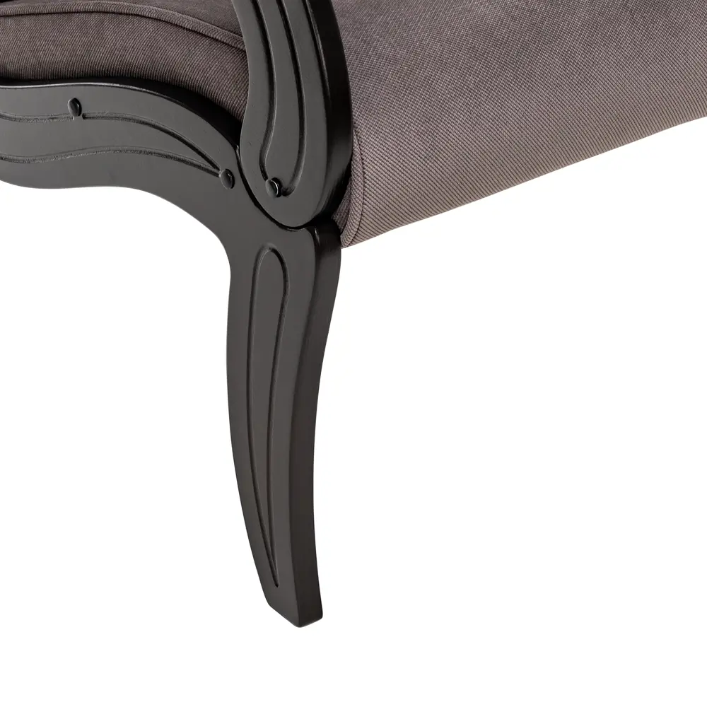 Фото 8 Кресло Комфорт 56x100x60 см ткань цвет серый 1689-1360