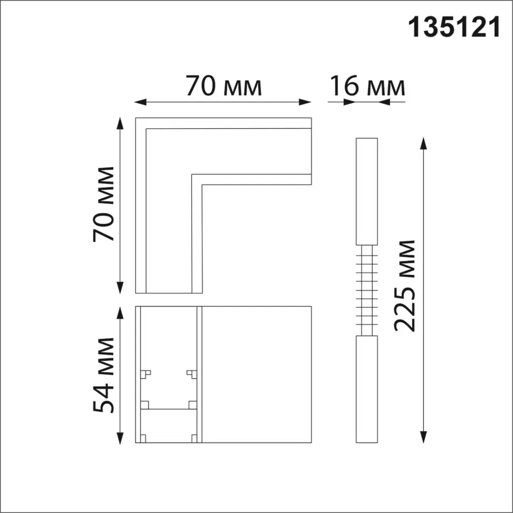 Фото 2 Трековый светильник NOVOTECH 135121 SHINO цвет белый Фото 2 Трековый светильник NOVOTECH 135121 SHINO цвет белый