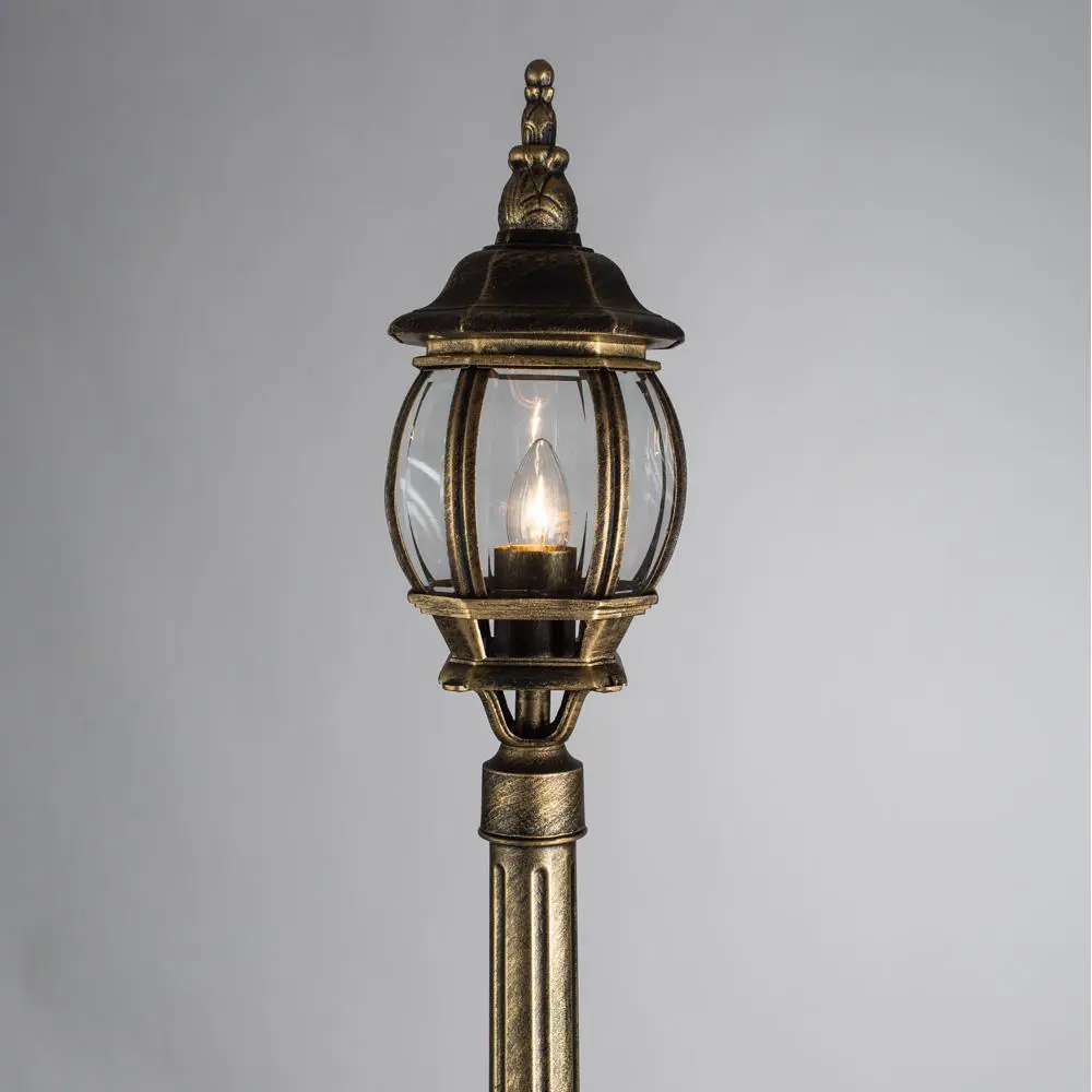 Фото 2 Фонарь ARTE LAMP A1047PA-1BN ATLANTA 226 см цвет коричневый Фото 2 Фонарь ARTE LAMP A1047PA-1BN ATLANTA 226 см цвет коричневый