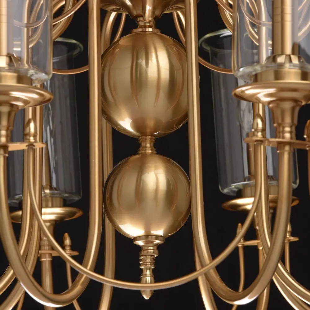 Фото 4 Люстра потолочная MW 481012812 12 ламп 24 м² цвет латунь Фото 4 Люстра потолочная MW 481012812 12 ламп 24 м² цвет латунь