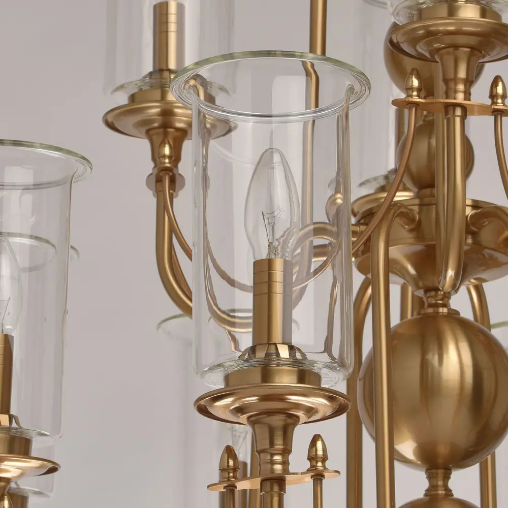 Фото 7 Люстра потолочная MW 481012812 12 ламп 24 м² цвет латунь Фото 7 Люстра потолочная MW 481012812 12 ламп 24 м² цвет латунь