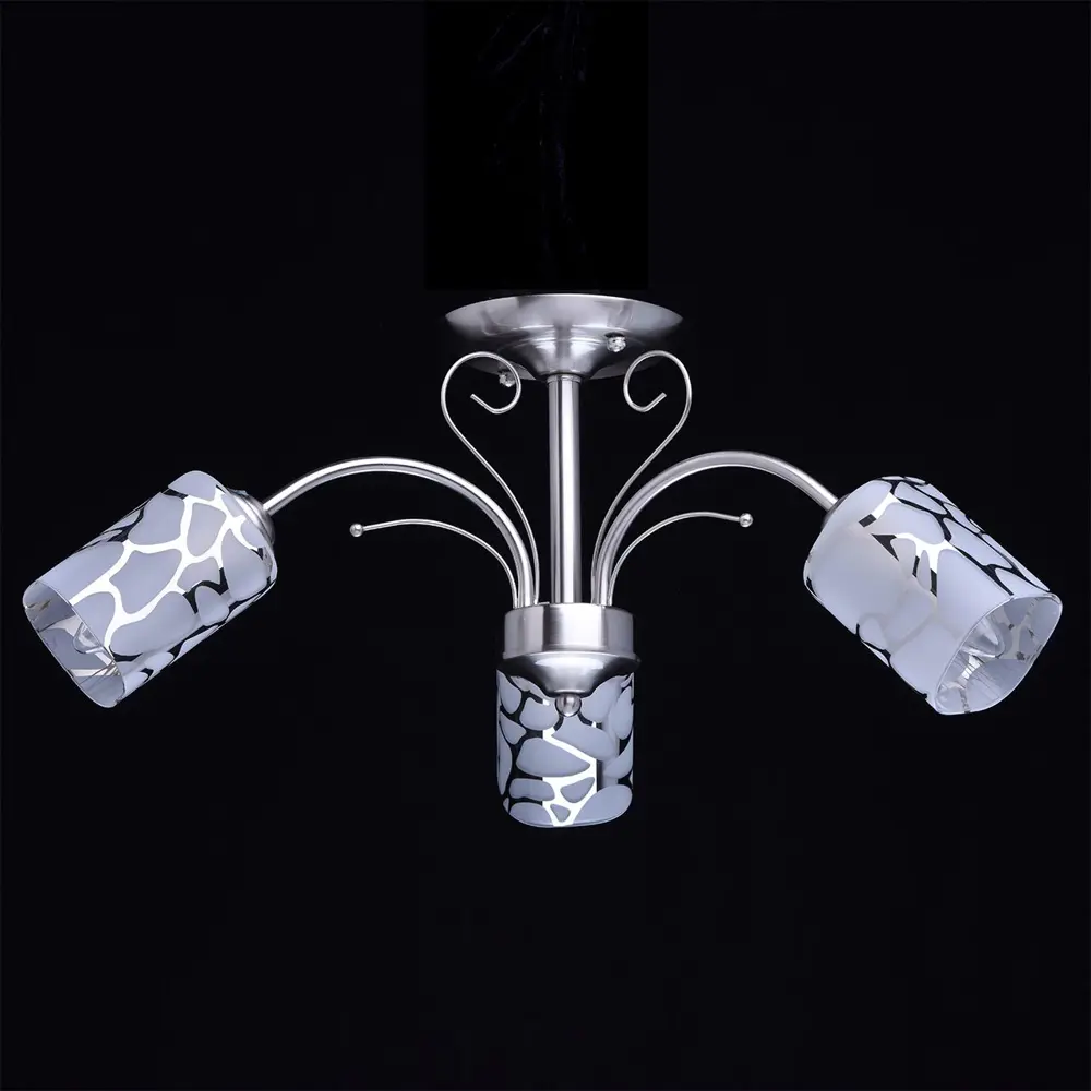 Фото 2 Люстра потолочная MW 261019403 3 лампы 9 м² цвет хром Фото 2 Люстра потолочная MW 261019403 3 лампы 9 м² цвет хром