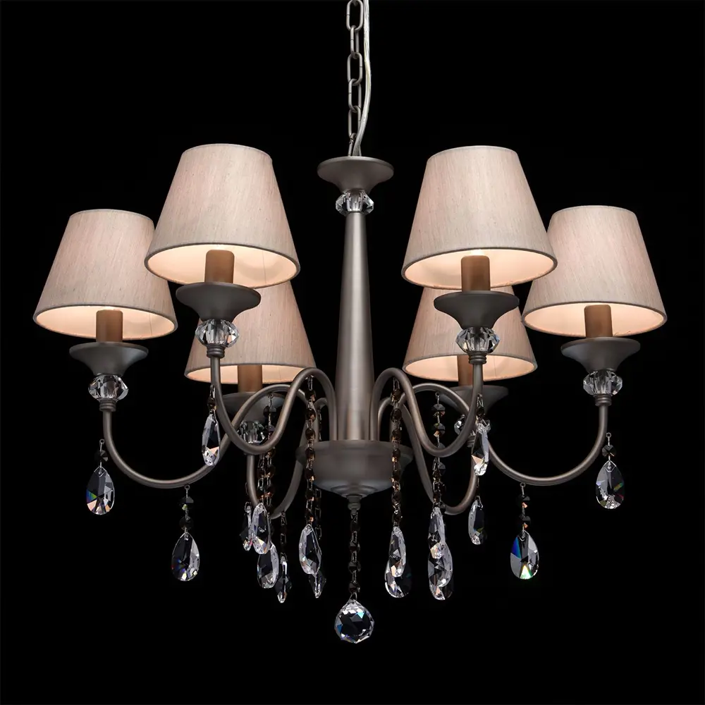 Фото 2 Люстра потолочная MW 344018306 6 ламп 18 м² цвет хром