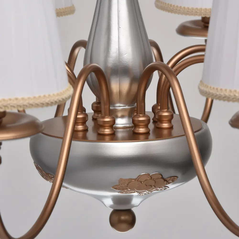 Фото 3 Люстра потолочная MW 361011008 8 ламп 16 м² цвет хром