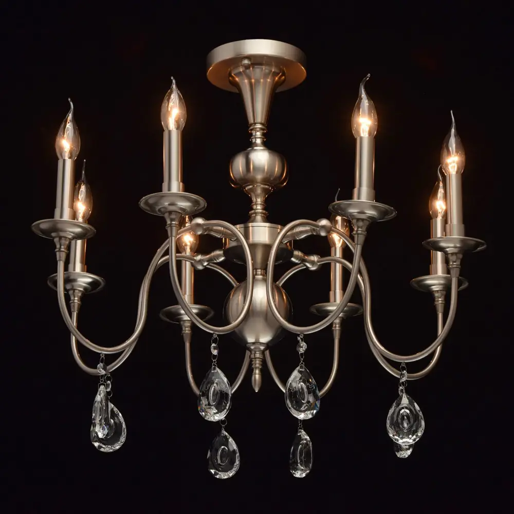 Фото 2 Люстра потолочная MW 614011408 8 ламп 16 м² цвет хром Фото 2 Люстра потолочная MW 614011408 8 ламп 16 м² цвет хром