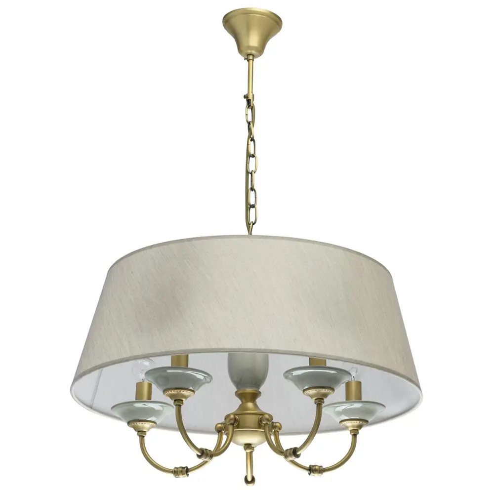 Фото Люстра потолочная MW 713010705 5 ламп 10 м² цвет латунь Фото Люстра потолочная MW 713010705 5 ламп 10 м² цвет латунь