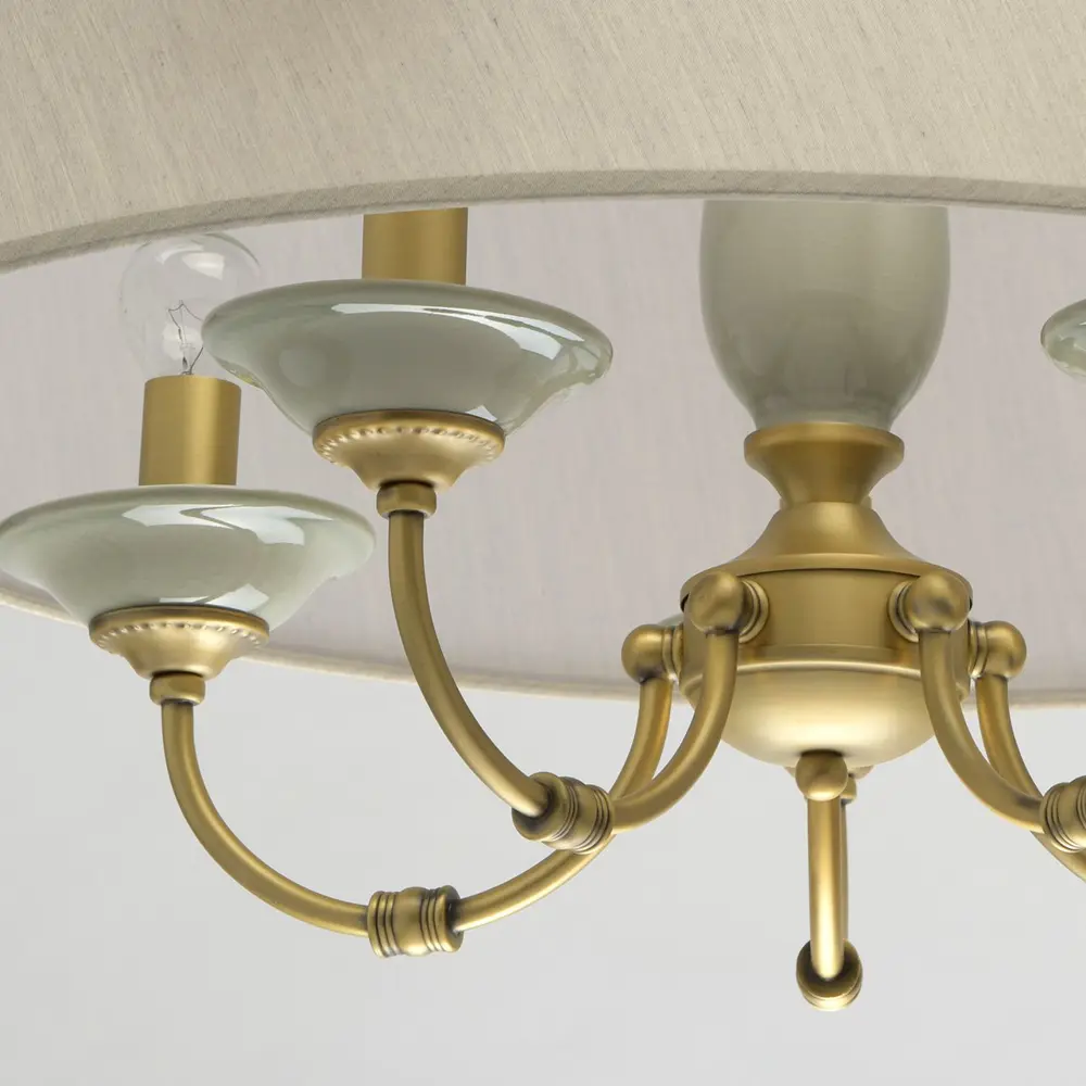 Фото 8 Люстра потолочная MW 713010705 5 ламп 10 м² цвет латунь Фото 8 Люстра потолочная MW 713010705 5 ламп 10 м² цвет латунь