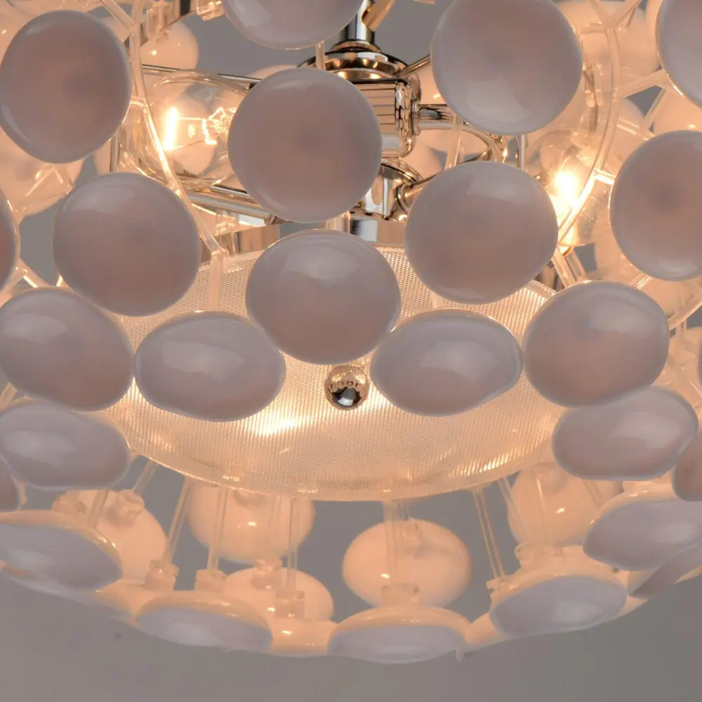 Фото 7 Люстра потолочная MW 298012803 3 лампы 6 м² цвет хром Фото 7 Люстра потолочная MW 298012803 3 лампы 6 м² цвет хром