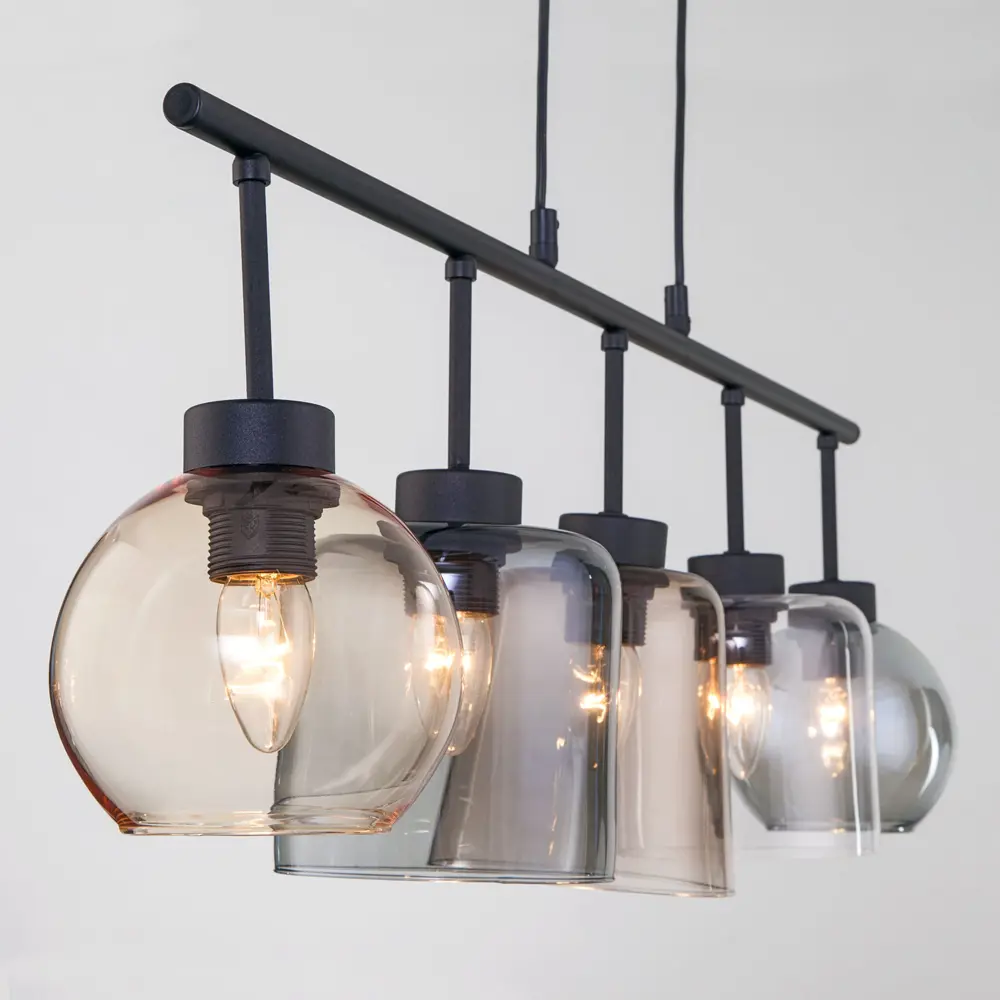 Фото 3 Люстра потолочная TK LIGHTING 3273 5 ламп цвет черный Фото 3 Люстра потолочная TK LIGHTING 3273 5 ламп цвет черный