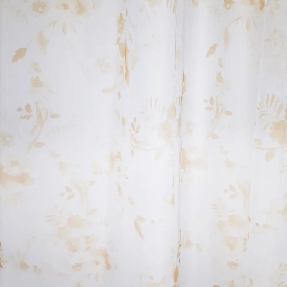 Фото 4 Штора на шторной ленте Belezza Amore 140х260 см цвет шампань