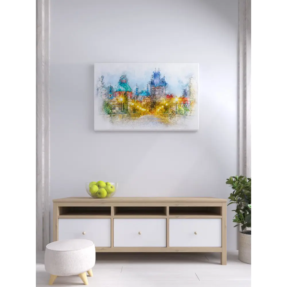 Фото 2 Картина без обрамления Great idea "Город" 60x100 см Фото 2 Картина без обрамления Great idea "Город" 60x100 см