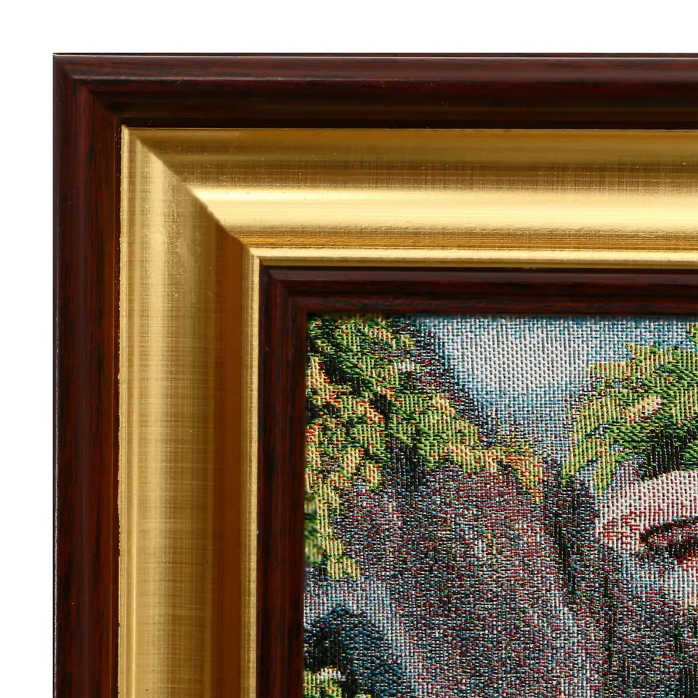 Фото 2 Гобеленовая картина "Девушка и леопард на балконе" 48x87 см Фото 2 Гобеленовая картина "Девушка и леопард на балконе" 48x87 см
