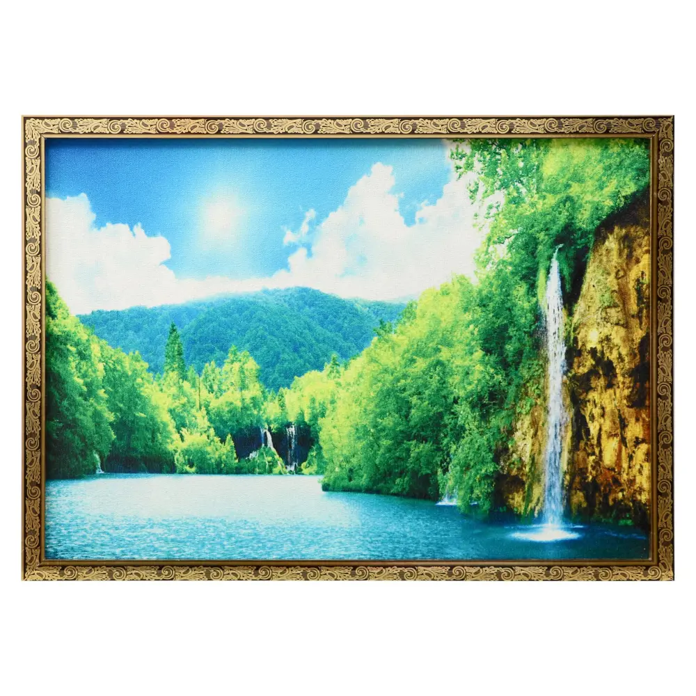 Фото Гобеленовая картина "Красота водопада" 53*73 см Фото Гобеленовая картина "Красота водопада" 53*73 см