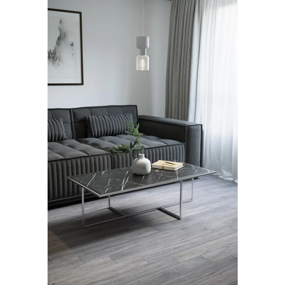 Фото 3 Журнальный столик прямоугольный Калифорния 123х63 см Амадео черный мрамор Фото 3 Журнальный столик прямоугольный Калифорния 123х63 см Амадео черный мрамор