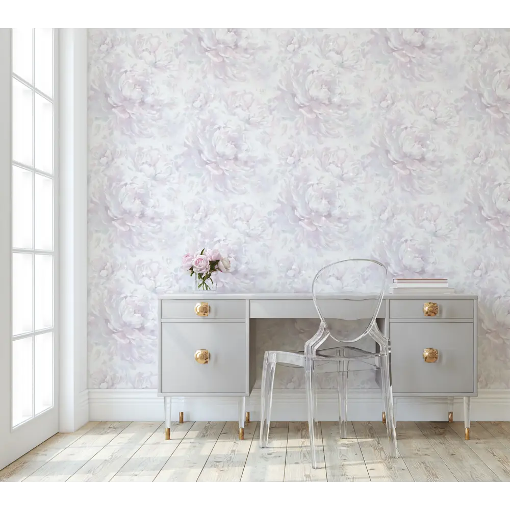 Фото 3 Обои флизелиновые WallSecret Grand Fleur белые 1.06 м 8622-10 Фото 3 Обои флизелиновые WallSecret Grand Fleur белые 1.06 м 8622-10