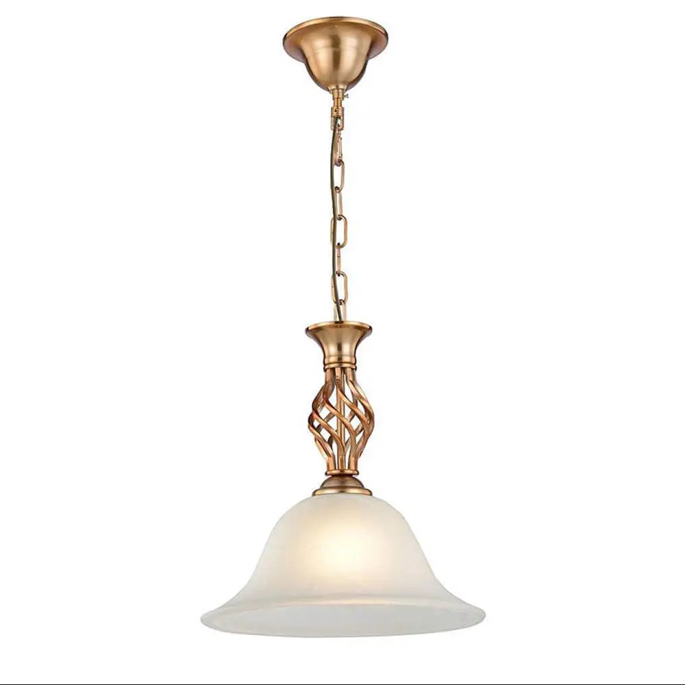 Фото Люстра подвесная ARTE LAMP A8391SP-1PB Cono 1 лампа 3 м² цвет белый Фото Люстра подвесная ARTE LAMP A8391SP-1PB Cono 1 лампа 3 м² цвет белый