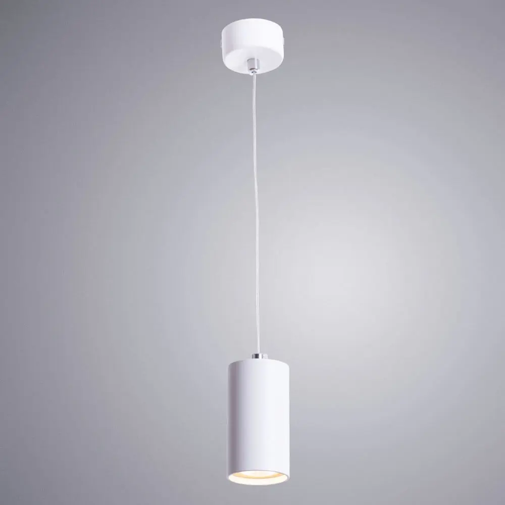 Фото 3 Люстра подвесная ARTE LAMP A1516SP-1WH Canopus 1 лампа 2 м² цвет белый Фото 3 Люстра подвесная ARTE LAMP A1516SP-1WH Canopus 1 лампа 2 м² цвет белый