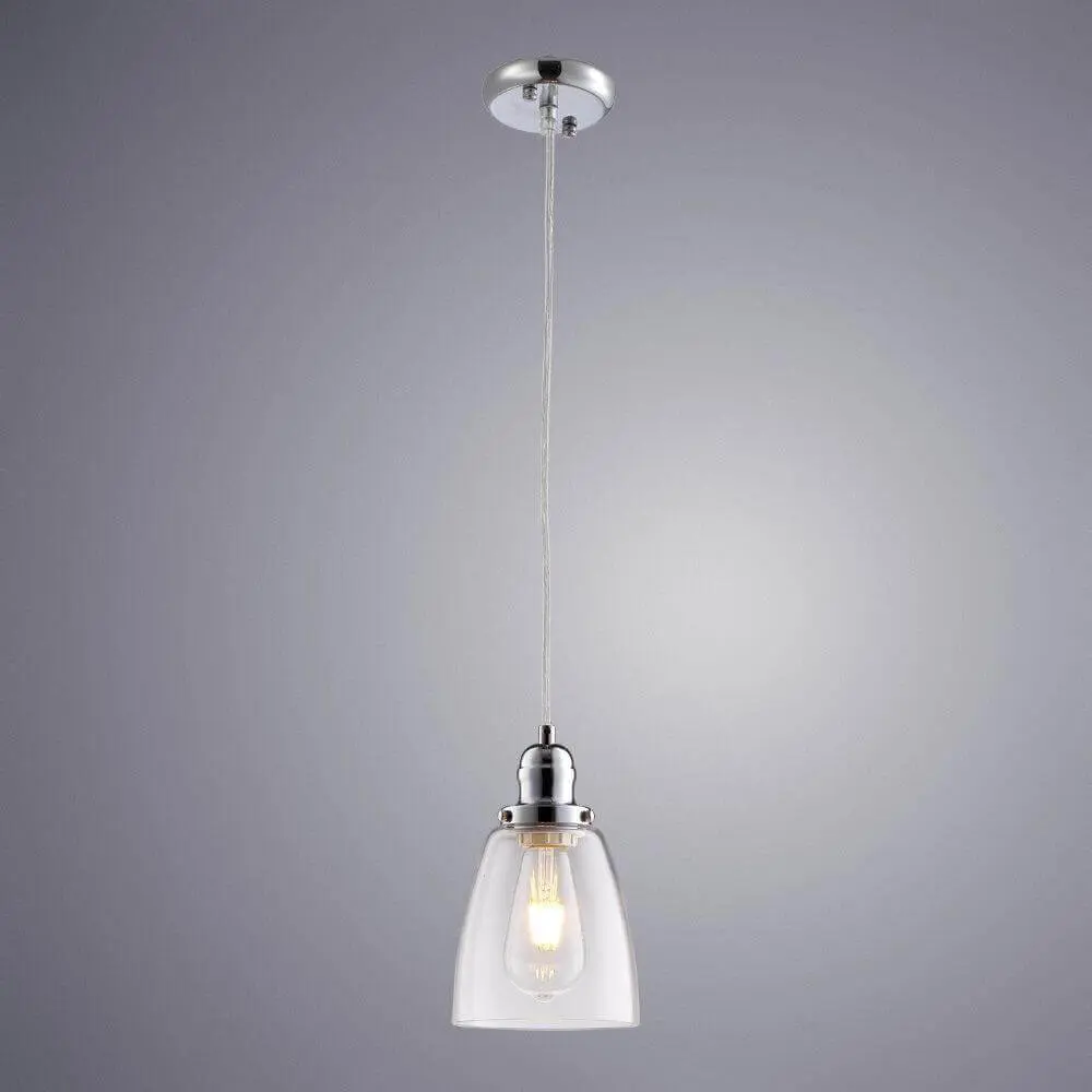 Фото 2 Люстра подвесная ARTE LAMP A9387SP-1CC 9387 1 лампа 3 м² цвет разноцветный Фото 2 Люстра подвесная ARTE LAMP A9387SP-1CC 9387 1 лампа 3 м² цвет разноцветный