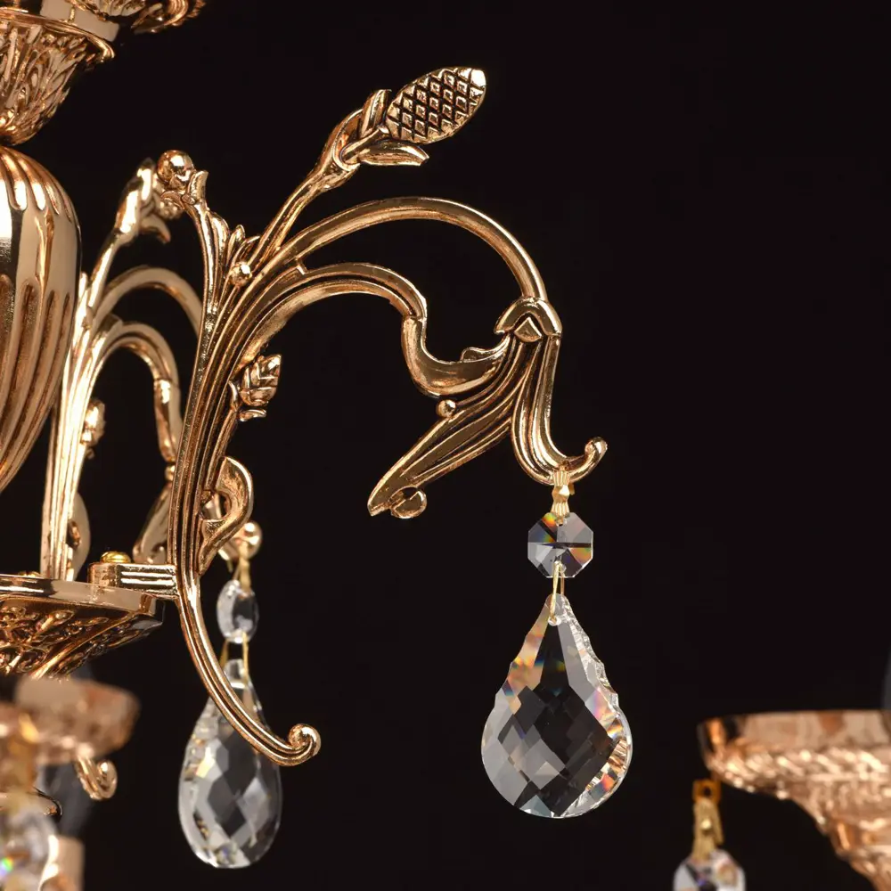 Фото 5 Люстра потолочная MW 482014708 Селена 8 ламп 16 м² цвет жёлтый / золотой Фото 5 Люстра потолочная MW 482014708 Селена 8 ламп 16 м² цвет жёлтый / золотой