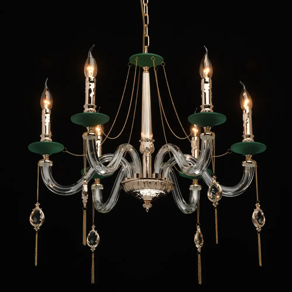 Фото 2 Люстра потолочная MW 482016106 Селена 6 ламп 12 м² цвет жёлтый / золотой Фото 2 Люстра потолочная MW 482016106 Селена 6 ламп 12 м² цвет жёлтый / золотой