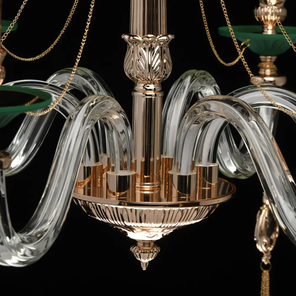 Фото 3 Люстра потолочная MW 482016106 Селена 6 ламп 12 м² цвет жёлтый / золотой Фото 3 Люстра потолочная MW 482016106 Селена 6 ламп 12 м² цвет жёлтый / золотой