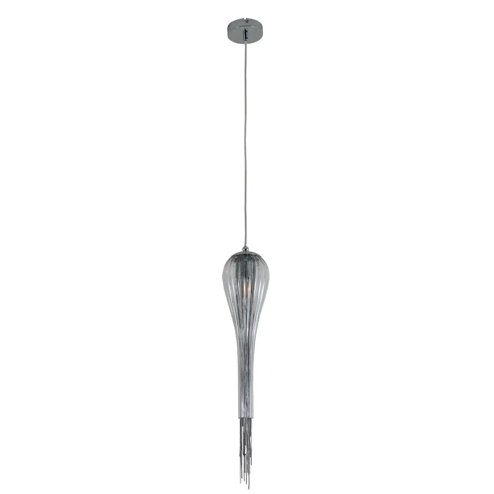 Фото Люстра подвесная ARTE LAMP A1577SP-1CC Waterfall 1 лампа 3 м² цвет разноцветный Фото Люстра подвесная ARTE LAMP A1577SP-1CC Waterfall 1 лампа 3 м² цвет разноцветный