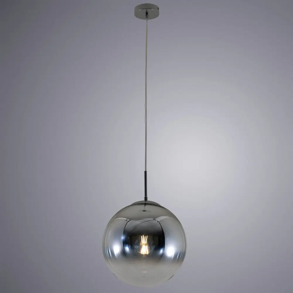 Фото 2 Люстра подвесная ARTE LAMP A7963SP-1CC Jupiter Chrome 1 лампа 3 м² цвет разноцветный Фото 2 Люстра подвесная ARTE LAMP A7963SP-1CC Jupiter Chrome 1 лампа 3 м² цвет разноцветный
