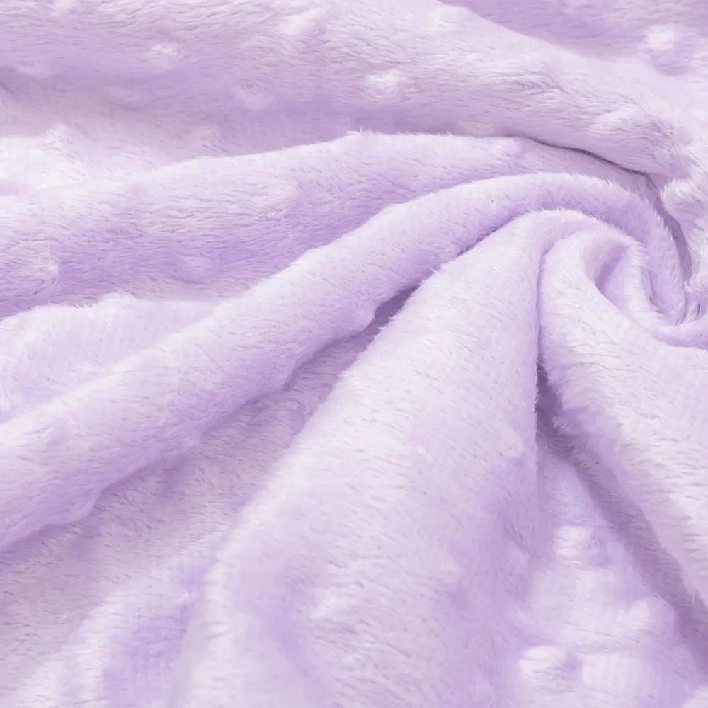 Фото 3 Плед Крошка я 3488752, 76x100 см, велсофт, цвет сиреневый