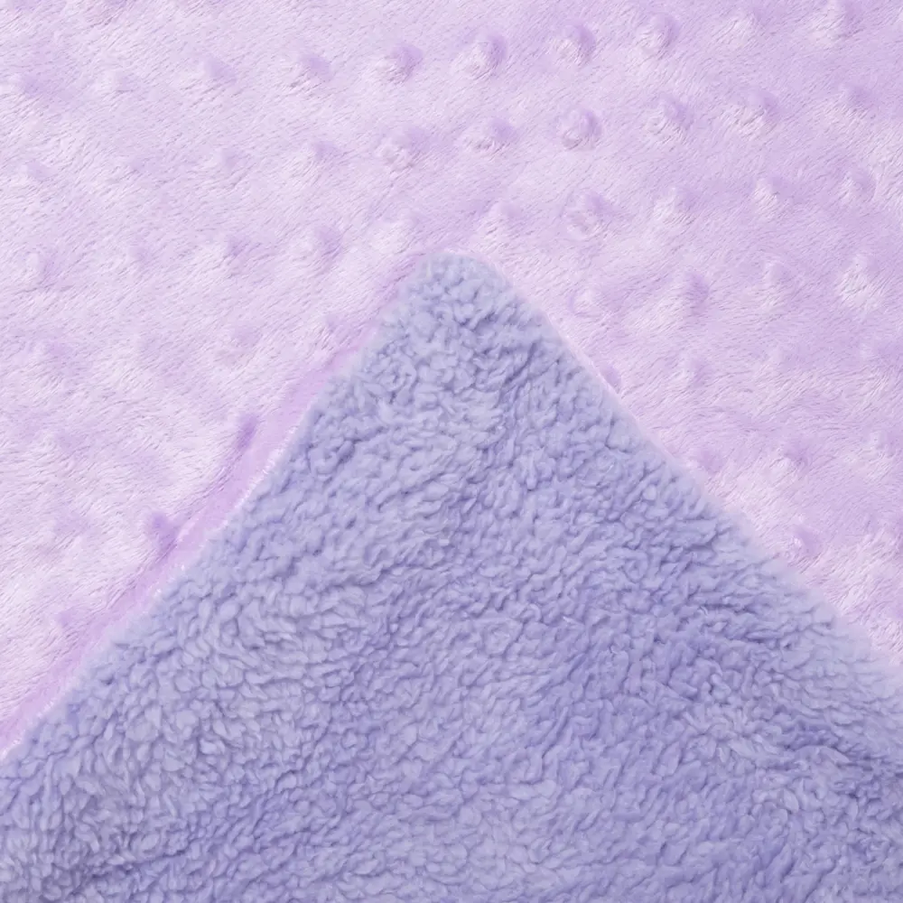 Фото 4 Плед Крошка я 3488752, 76x100 см, велсофт, цвет сиреневый