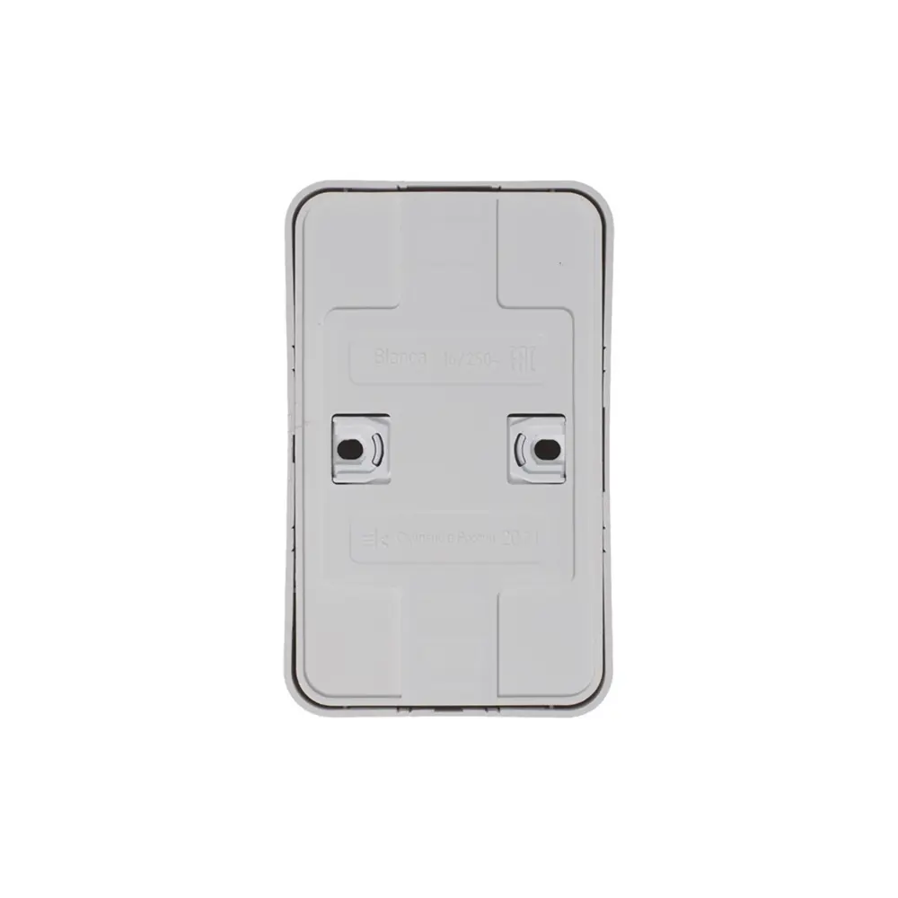 Фото 4 Розетка двойная накладная Schneider electric Уют 7612679 цвет белый Фото 4 Розетка двойная накладная Schneider electric Уют 7612679 цвет белый
