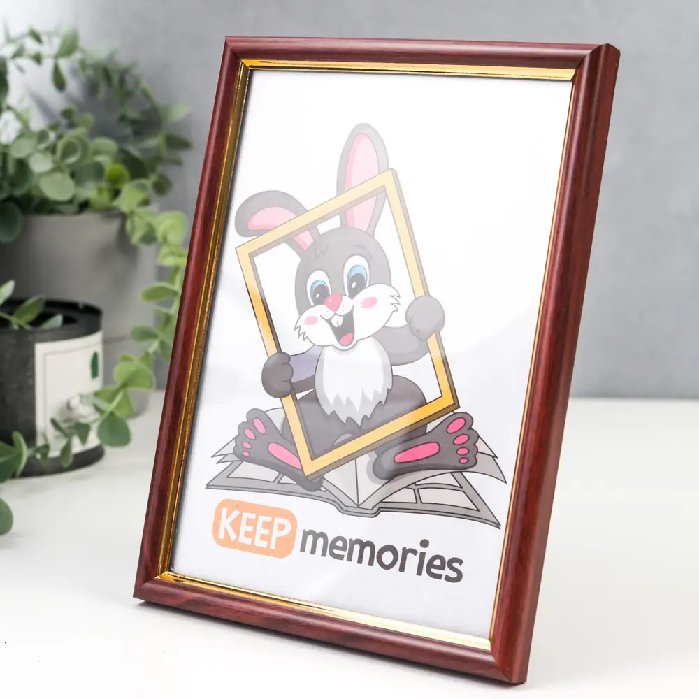 Фото 6 Рамка Keep memories 5054655, 15x21 см, пластик, цвет коричневый