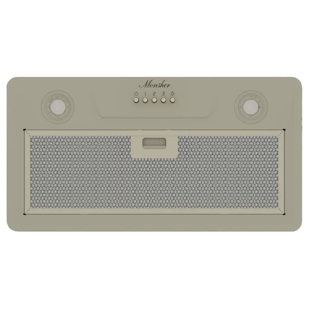 Фото 2 Вытяжка Monsher INHIT 60 Beige 52.5 см цвет бежевый