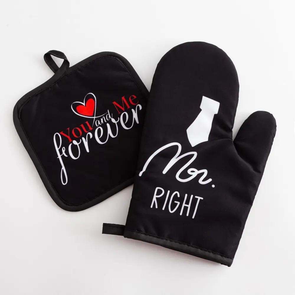 Фото 2 Прихватка Доляна 5395318 17x17 см полиэстер цвет черный Фото 2 Прихватка Доляна 5395318 17x17 см полиэстер цвет черный