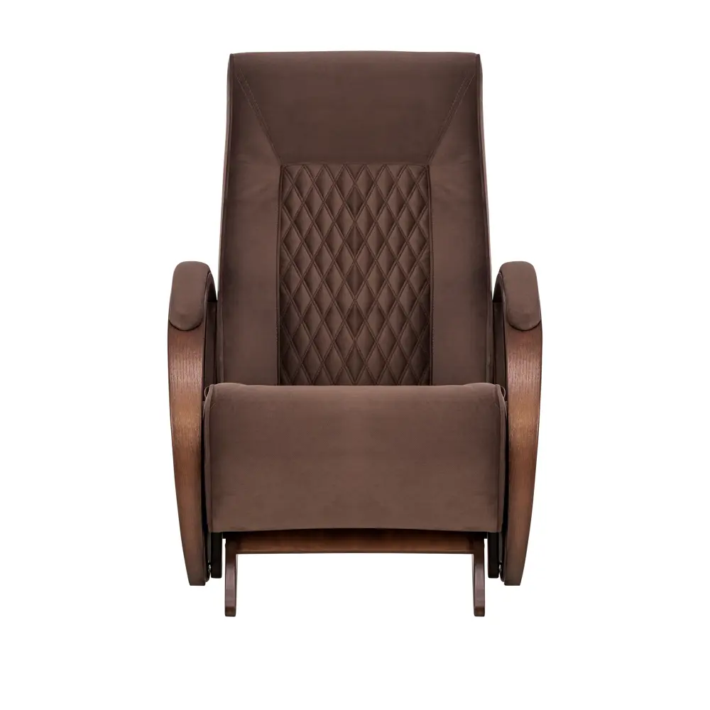 Фото 3 Кресло-качалка Комфорт 70x105x84 цвет коричневый Фото 3 Кресло-качалка Комфорт 70x105x84 цвет коричневый