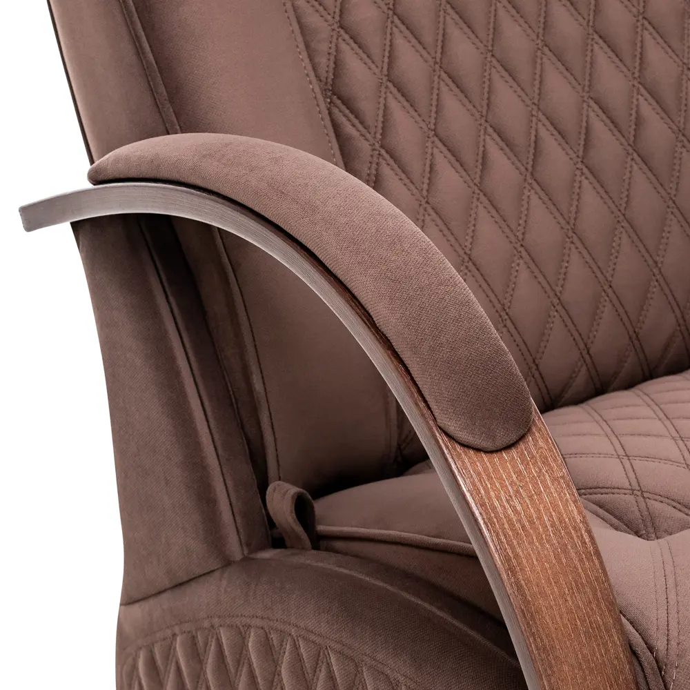 Фото 10 Кресло-качалка Комфорт 70x105x84 цвет коричневый Фото 10 Кресло-качалка Комфорт 70x105x84 цвет коричневый