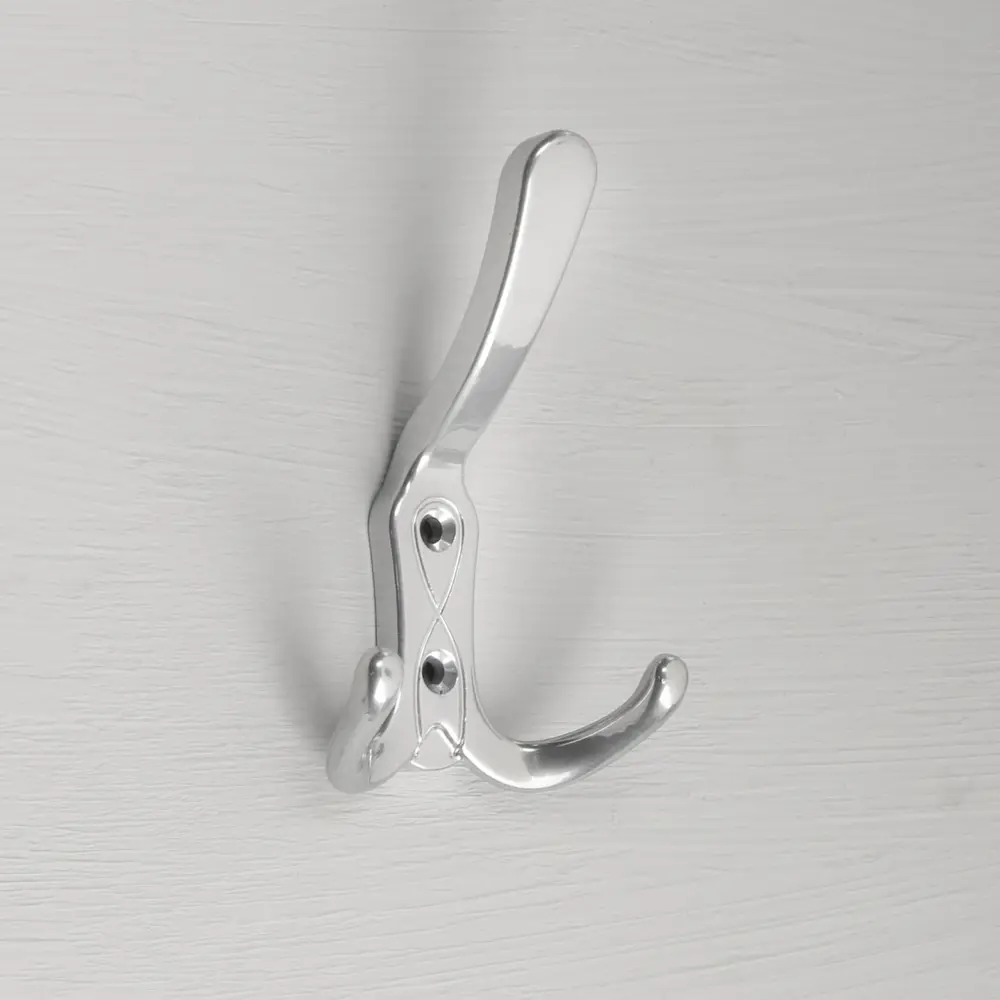 Фото Крючок Tundra 7697151 7x3.50x11.50 см металл цвет серый Фото Крючок Tundra 7697151 7x3.50x11.50 см металл цвет серый