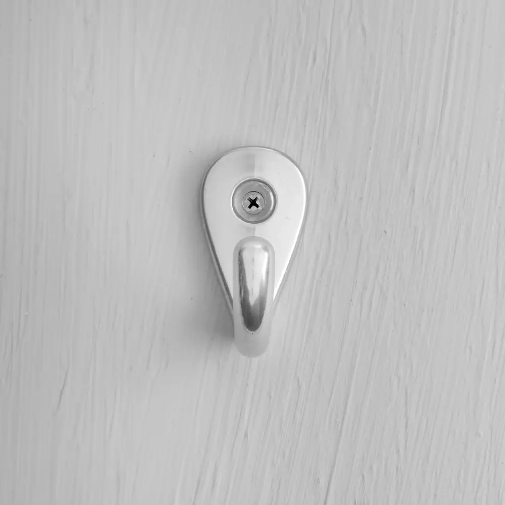 Фото 3 Крючок Tundra 7697155 5.50x2x8 см металл цвет серый Фото 3 Крючок Tundra 7697155 5.50x2x8 см металл цвет серый