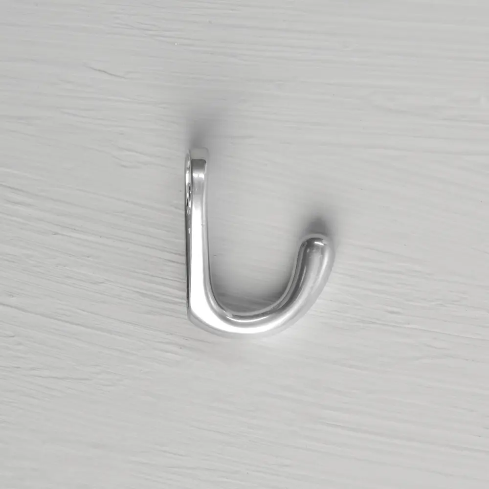 Фото 4 Крючок Tundra 7697155 5.50x2x8 см металл цвет серый Фото 4 Крючок Tundra 7697155 5.50x2x8 см металл цвет серый