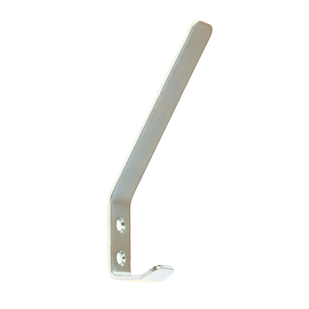 Фото Крючок Металлист 1198607 6.50x2x13 см полимер цвет белый Фото Крючок Металлист 1198607 6.50x2x13 см полимер цвет белый