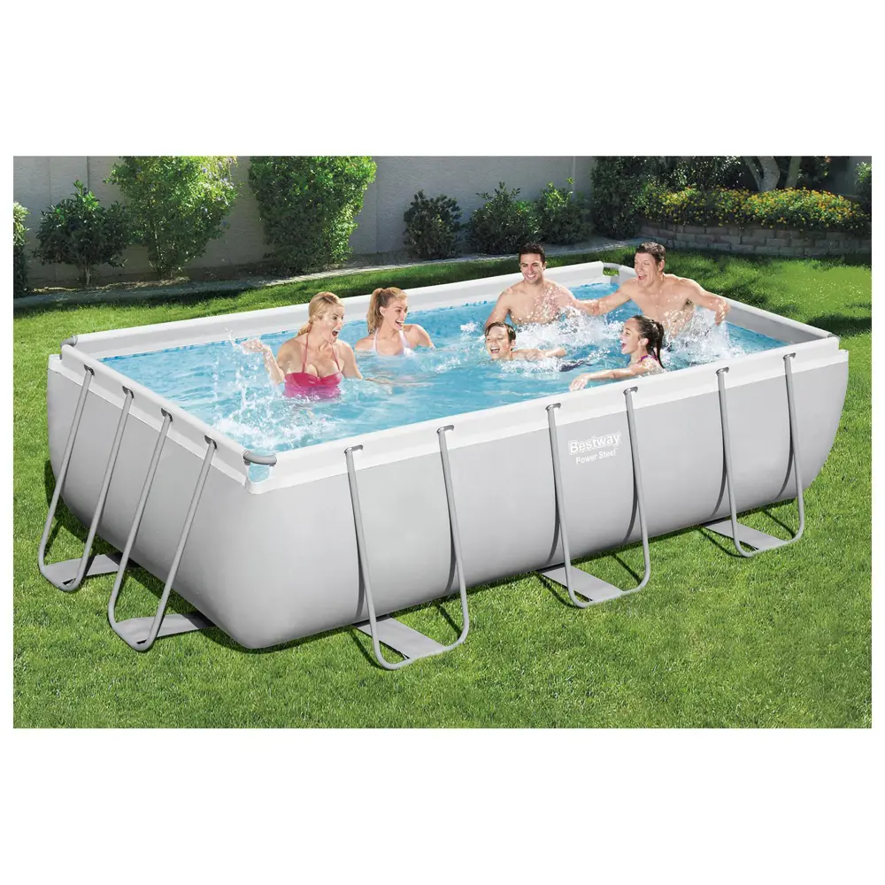 Фото 3 Бассейн каркасный Bestway 7151448 404 x 201 x 100 см Фото 3 Бассейн каркасный Bestway 7151448 404 x 201 x 100 см
