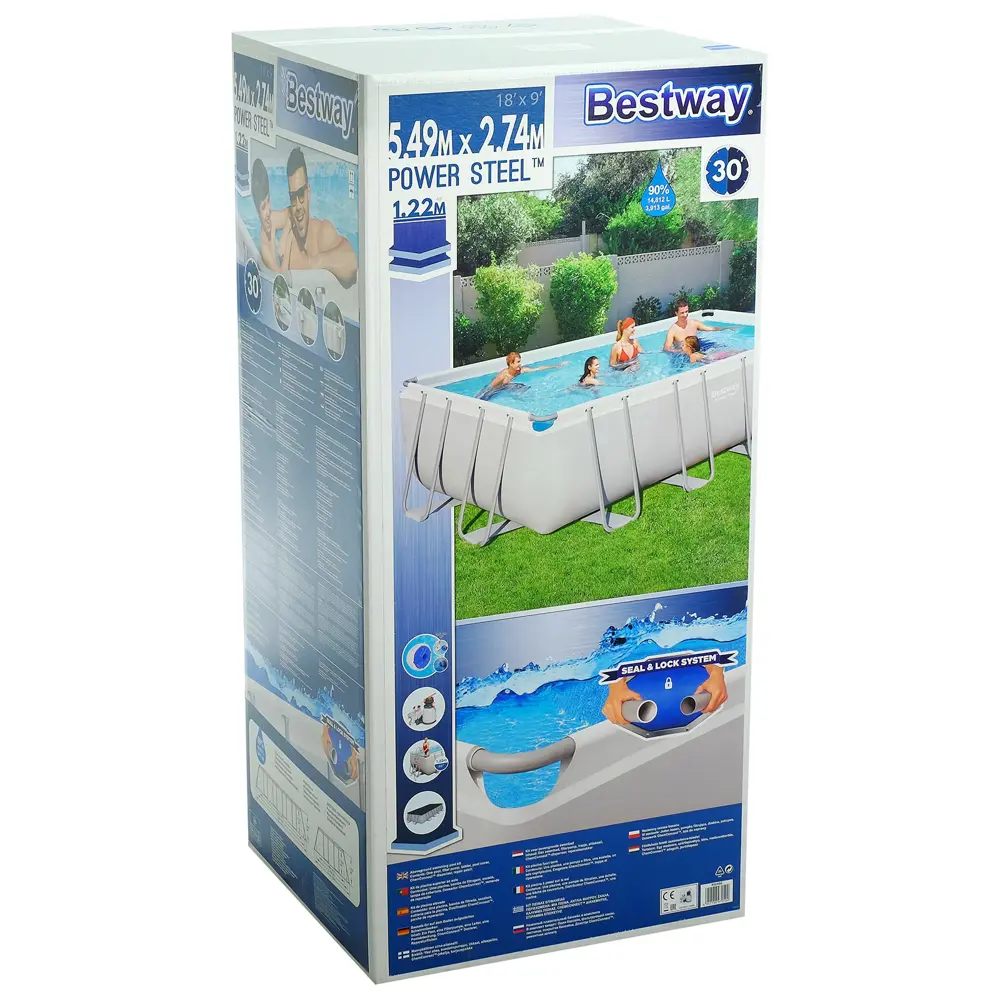 Фото 9 Бассейн каркасный Bestway 2809253 551 x 274 x 122 см Фото 9 Бассейн каркасный Bestway 2809253 551 x 274 x 122 см