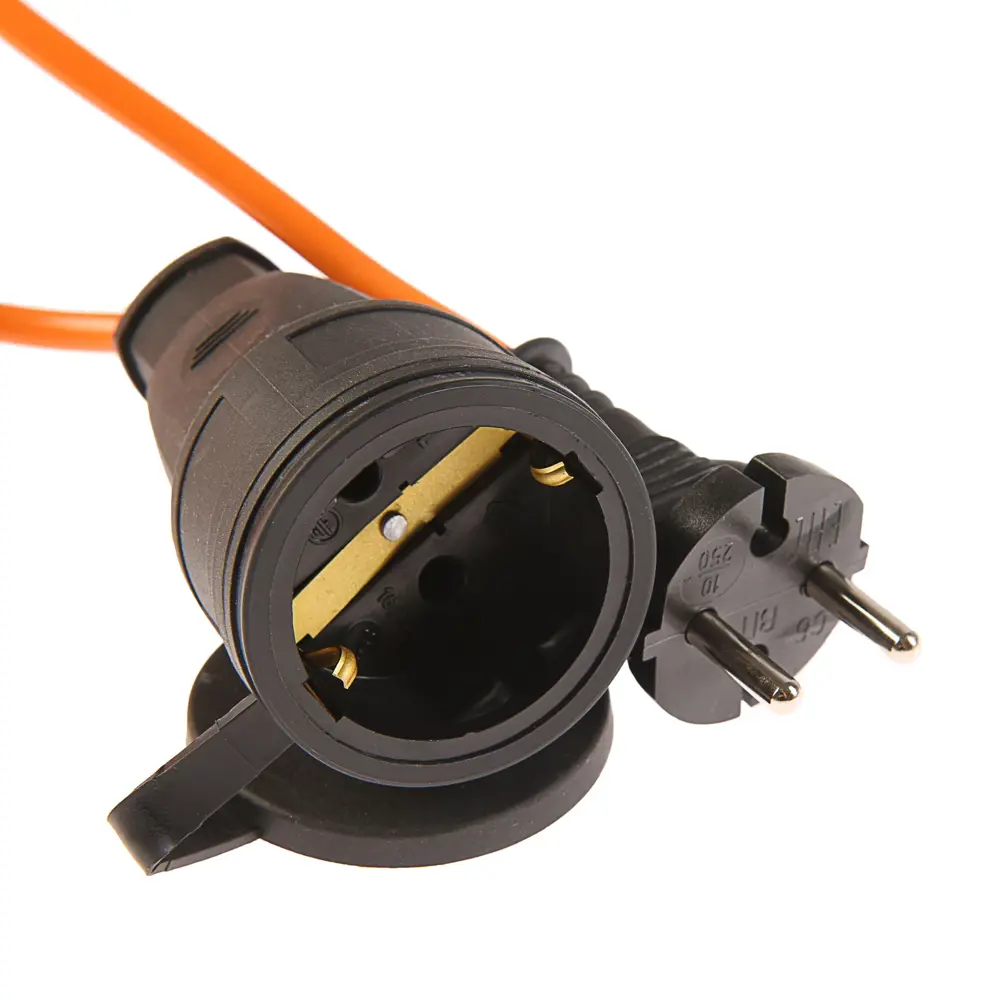 Фото 7 Удлинитель на рамке Тундра 2276484 1 розетка ПВС 2x0.75 30 м