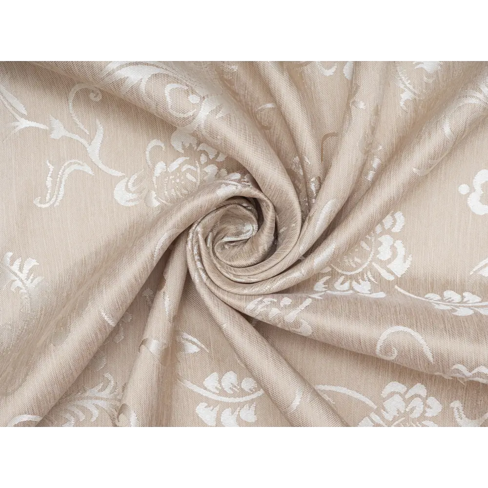 Фото 11 Штора на шторной ленте Flow 170x250 см цвет бежевый Фото 11 Штора на шторной ленте Flow 170x250 см цвет бежевый