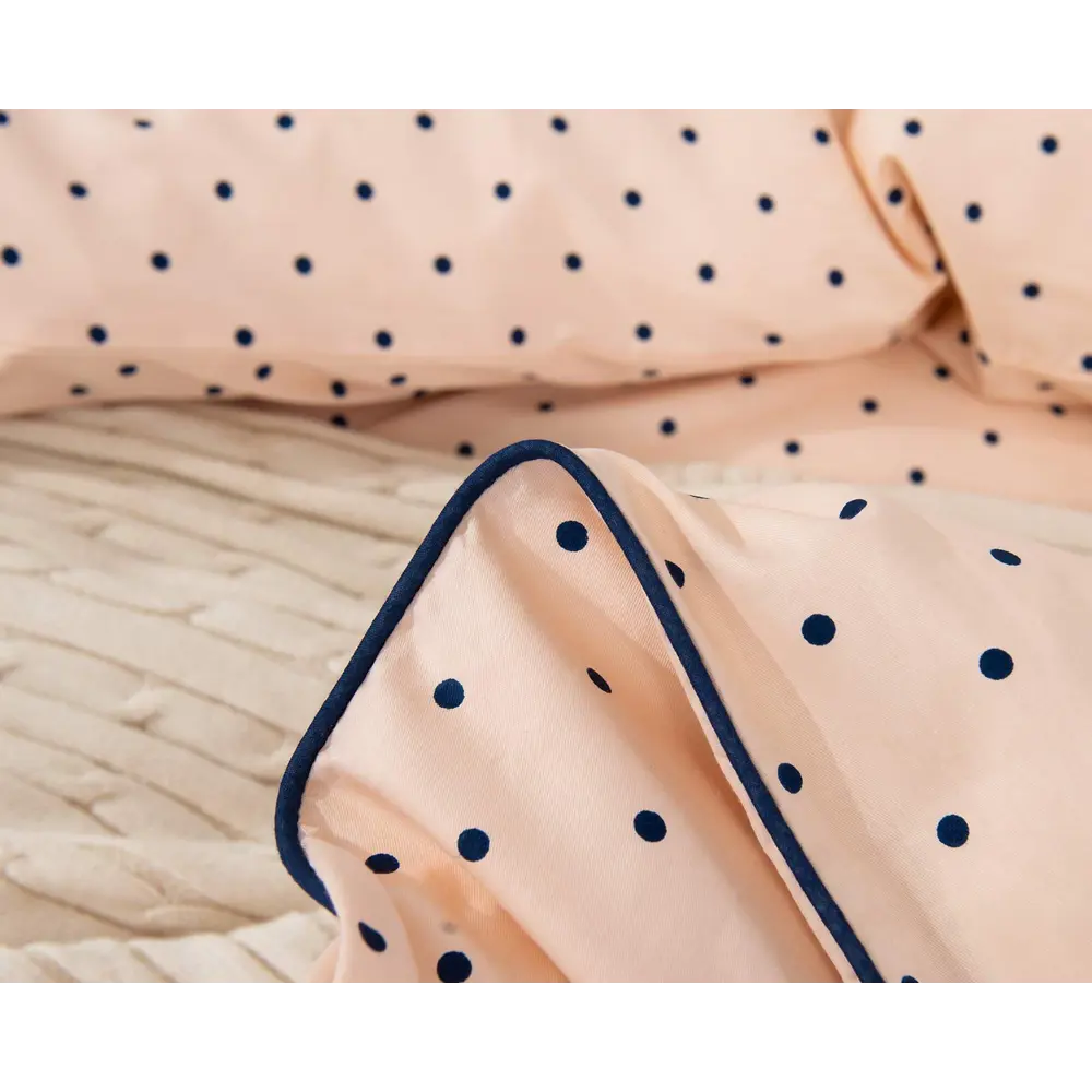 Фото 4 Комплект постельного белья Sofi De MarkO 1.6-5406, полутораспальный, сатин, цвет оранжевый