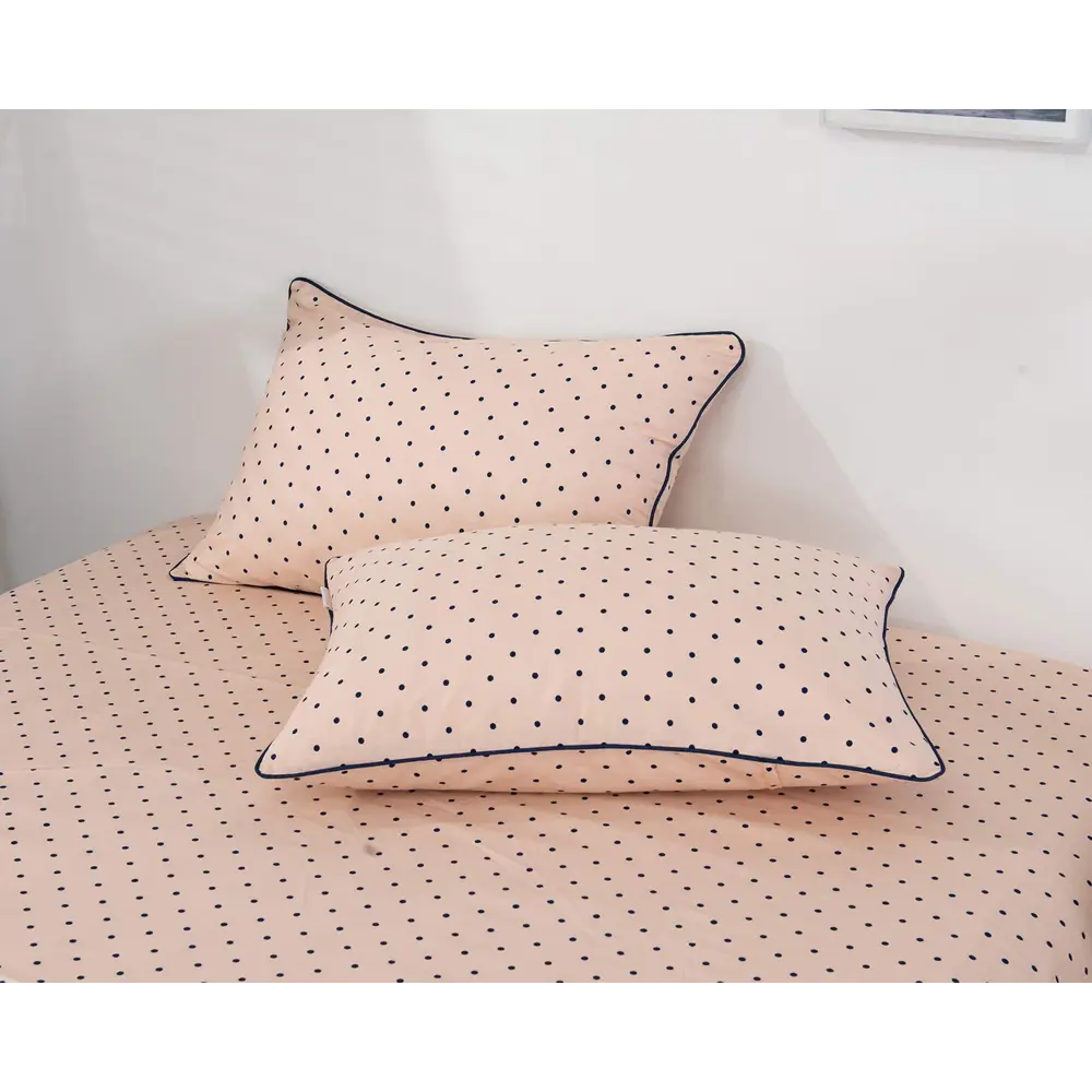 Фото 6 Комплект постельного белья Sofi De MarkO 1.6-5406, полутораспальный, сатин, цвет оранжевый